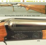 BROWNING 20 MOD B-SS- PISTOL GRIP- 28