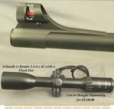 DAKOTA 375 H&H AFRICAN GRADE w/ 1/4 RIB- W/ SPARE SYNTHETIC STOCK & SUPER TRAVEL CASE- VERY ACCURATE- TALLEY QD MOUNTS - 6 of 6