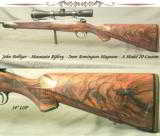 BOLLIGER, MOUNTAIN RIFLERY- 7mm REM. MAG.- FULL CUSTOM PRE-64 MOD 70 WIN- EXHIBITION WOOD- SUPERB BOLLIGER CLASSIC STOCK - 1 of 4