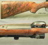 BOLLIGER, MOUNTAIN RIFLERY- 7mm REM. MAG.- FULL CUSTOM PRE-64 MOD 70 WIN- EXHIBITION WOOD- SUPERB BOLLIGER CLASSIC STOCK - 3 of 4