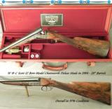 SCOTT, W & C- 12 MOD CHATSWORTH DELUXE- SCOTT'S HIGHEST GRADE BOXLOCK- 1984- 28