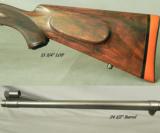 GRIFFIN & HOWE MAG MAUSER- 375 H&H- MADE ABOUT 1927- SINGLE SQUARE BRIDGE ACTION- BORE as NEW- SUPER CONDITION - 4 of 5