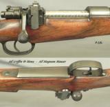 GRIFFIN & HOWE MAG MAUSER- 375 H&H- MADE ABOUT 1927- SINGLE SQUARE BRIDGE ACTION- BORE as NEW- SUPER CONDITION - 2 of 5