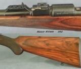RIGBY 275 (7 X57 Mauser)- SGL SQUARE BRIDGE INTERMEDIATE MAUSER- BUILT in 1917- ORIG CASE- ORIG SCOPE- EVERY SERIAL # MATCHES - 4 of 5