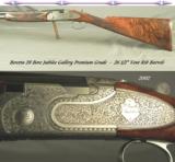 BERETTA 2002 28 BORE JUBILEE GALLERY PREMIUM GRADE- EXC WOOD- EXC ENGRAVING- 5 Lbs. 15 Oz.- HUNTED but OVERALL 94% - 1 of 4