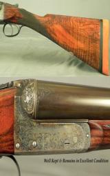 WEBLEY & SCOTT Ltd. 12 BEST QUALITY BOXLOCK EJECT- 1925- GOLDEN ERA & NOT PRODUCED LIKE THIS AFTER WWII- SCREW GRIP ACTION - 5 of 6