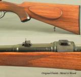 BRNO 7x57- 1947- MOD 22F- NEAT SMALL RING MAUSER ACTION- FULL LENGTH MANNLICHER STOCK- CLAW MOUNTS with 1