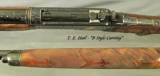 WINCHESTER 218-B 1 OFF FACTORY DISPLAY GUN- MOD 65- FINISHED at WIN 3-12-49- LETTERED by T. E. HALL from GUN MUSEUM- EXTENSIVE ENGRAVING - 5 of 9