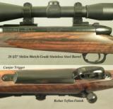 WEATHERBY 30-378 MAG.- CUSTOM by PALMER RAYSOR- 28 1/2" SHILEN MATCH Bbl.- VERY NICE CUSTOM CLASSIC STOCK- ACCURATE PIECE - 2 of 4
