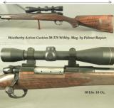 WEATHERBY 30-378 MAG.- CUSTOM by PALMER RAYSOR- 28 1/2" SHILEN MATCH Bbl.- VERY NICE CUSTOM CLASSIC STOCK- ACCURATE PIECE - 1 of 4