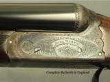 ALEX MARTIN "2"- 12 BORE BOXLOCK EJECT- 5 Lbs. 9 Oz.- COMPLETE REFINISH in ENGLAND INCLUDING CASE COLORS- EXC. BORES- CASED - 3 of 5