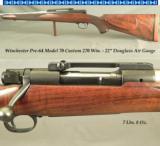 WINCHESTER 270 WIN.- PRE-64 MODEL 70 CUSTOM- ALL FACTORY WINCHESTER METAL- 22