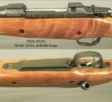 CZ 416 RIGBY- 550 SAFARI CLASSIC CUSTOM- MAG LENGTH ACTION- TALLEY QD LEVER RINGS- UPGRADED WOOD- LEUPOLD 4X- ACCURATE - 2 of 4