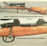 MAUSER 257 ACKLEY IMP.- CUSTOM by PALMER RAYSOR- 24