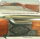 BROWNING BELGIUM GRADE I LIGHTNING 12- 1971- OVERALL an ORIG. 99% GUN- 26 1/2 