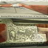 BROWNING 20 SUPERLIGHT MOD B-125 CLASSIC- VERY NICE CLASSIC PATTERN ENGRAVING by DURIEUX- FACTORY I.C. & M.- 95% FACTORY ENGRAVED - 1 of 4