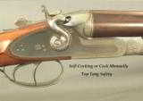 FAMARS / A & S 12 HAMMER GUN MOD. CASTORE- SELF-COCKING or MANUAL COCKING- 27" CHOPPER LUMP Bbls.- 1975- DT- CYL. & IMP. CYL.- 35% ENGRAVING - 2 of 7