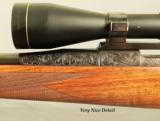 MAUSER 98 in 25-06- A FULL CUSTOM- A LOT of VERY NICE ENGRAVING- A LOT OF COVERAGE- NICE WOOD- CLASSIC STYLE- 23 1/2" Bbl. - 5 of 6