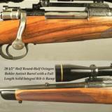 DALE GOENS 244 REM. (6mm REM.)- FULL CUSTOM MAUSER- FULL COVERAGE ENGRAVING by WALTER KOLOUCH- GOENS CLASSIC STYLE STOCK - 2 of 5