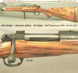 BOLLIGER, MOUNTAIN RIFLERY- 416 RIGBY FULL CUSTOM PRE-64 MOD 70 WIN- SUPER NICE BOLLIGER CLASSIC STOCK- EXC WOOD- EXC METAL WORK- 1 of 4