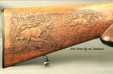 BRNO 6.5x57 MADE in 1947- OUTSTANDING ENGRAVING & STOCK CARVING- MOD 22F- NEAT SMALL RING MAUSER ACTION- FULL LENGTH STOCK - 2 of 10
