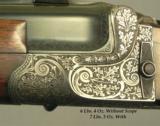 KRIEGHOFF 16 OVER 8 x 72R SAUER BOXLOCK COMBO- 1932 SUHL- BEST 300 SERIES ACTION- BOTH BORES are EXC- SINGLE TRIGGER- AMMO AVAILABLE - 4 of 5