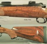 AL BIESEN 338 FULL & COMPLETE CUSTOM PRE-WAR MOD 70 WIN.- PURE BIESEN CLASSIC STOCK- NICE WOOD- FLEUR-DE-LIS CHECKERING - 2 of 4