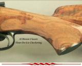 AL BIESEN 338 FULL & COMPLETE CUSTOM PRE-WAR MOD 70 WIN.- PURE BIESEN CLASSIC STOCK- NICE WOOD- FLEUR-DE-LIS CHECKERING - 4 of 4