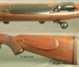 WINCHESTER MOD 70 PRE-64 SUPER GRADE 375 H&H- 1954- ORIG 97% BLUE- ORIG WOOD FINISH at 96%- THE BORE is BRAND NEW- CORRECT GUN - 3 of 5