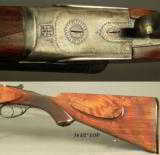 BELGIUM 12 BORE by 9.3 x 74R BOXLOCK CAPE GUN MADE in 1935- SOLD by WAFFEN FRANKONIA- BOTH BORES are EXC. PLUS- SOLID PIECE - 2 of 4