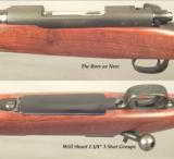 WINCHESTER MOD 70 PRE-64 FEATHERWEIGHT in 270 WIN.- 1961- ORIG & REMAINS at 94% OVERALL- THE BORE REMAINS as NEW - 2 of 3