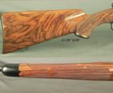 BIESEN 270 WIN. COMPLETE CUSTOM PRE-64 MOD 70 WIN.- BIESEN WRAP AROUND FLEUR-DE-LIS CHECKERING- EXC. WOOD- OVERALL 98%- 13 7/8" LOP - 3 of 6