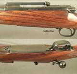 GARY GOUDY- 280 REM.- PRE-64 MOD 70 ACTION- BY GOUDY in 1980- VERY NICE PIECE of WOOD- EXC POINT PATTERN CHECKERING- OVERALL 95% - 2 of 4