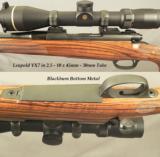 DALE GOENS 270 WIN.- PRE-64 MOD 70 ACTION- CLASSIC with VERY NICE WORKMANSHIP- WRAP AROUND FLEUR-DE-LIS CHECKERING- EXC. WOOD - 2 of 4