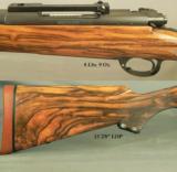 PACHMAYR 25-06- PRE-64 MOD 70 WIN. ACTION- EXC. PIECE of WOOD- EXC. BROKEN POINT PATTERN CHECKERING- APEX MATCH GRADE Bbl. - 2 of 4