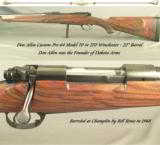 DON ALLEN 270- (Founder of Dakota Arms)- PRE-64 MOD 70- CLASSIC STYLE with EXC. WORKMANSHIP- WRAP AROUND FLEUR-DE-LIS CHECKERING - 1 of 4