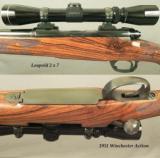 DALE GOENS 270 WIN.- PRE-64 MOD 70 ACTION- CLASSIC STYLE with VERY NICE WORKMANSHIP- GOENS WRAP AROUND FLEUR-DE-LIS CHECKERING - 3 of 5