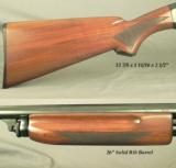 REMINGTON 16 UNFIRED MODEL 31 SKEET- MADE in 1935- 26" SOLID RIB BARREL- CHECKERED STOCK & FOREND- NICE MATCHING WOOD - 2 of 4