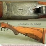 EVANS 9.3 x 74R (From 400/360 NE by Rigby in London in 1984)- AN EXC. 1926 CLASSIC- WEBLEY ACTION- EXC. PLUS BORES- 26" EXTRACTOR CHOPPER LUMP Bb - 4 of 4