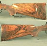 DALE GOENS 257 ROBERTS- PRE-64 MOD 70 ACTION- EXC. WOOD- CLASSIC STYLE with VERY NICE WORKMANSHIP - GOENS FLEUR-DE-LIS CHECKERING - 2 of 4