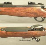 DALE GOENS 257 ROBERTS- PRE-64 MOD 70 ACTION- EXC. WOOD- CLASSIC STYLE with VERY NICE WORKMANSHIP - GOENS FLEUR-DE-LIS CHECKERING - 3 of 4