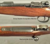 MAUSER- COMMERCIAL OBERNDORF in 8 x 57- TYPE B- 24" ROUND Bbl.- EXC. BORE- NEVER DRILLED or TAPPED- 1903- EVERY NUMBER MATCHES - 2 of 4