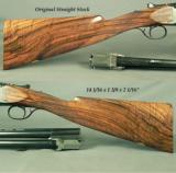 PERAZZI MX5-20- 28 & 20 BORE ORIG. 2 Bbl. SET- EXC. PLUS COND.- 1999- UPGRADED SUPER WOOD- ORIG. STRAIGHT STOCK- 20 is 27 5/8" & 28 is 26"-- 3 of 4