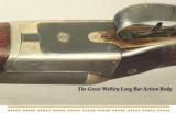 RIGBY 350 RIGBY MAG N. E. (350 #2)- A VERY NICE 1914 BOXLOCK- 26" EJECT CHOPPER LUMP Bbls. w/ DOLLS HEAD THIRD BITE- EXC. BORES- SOLID WOOD - 4 of 4