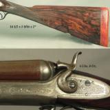 CHARLES SMITH- 16 BORE 1993 BIRMINGHAM NITRO PROVED REBOUNDING HAMMER GAME GUN- 30" Bbls.- UNDER-SNAP-ACTION PURDEY THUMBHOLE LEVER - 2 of 5