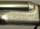 WESTLEY RICHARDS 450/400 3" N. E.- 26" EXTRACTOR Bbls. w/ DOLLS HEAD & THIRD BITE- VERY GOOD BORES- 70% ENGRAVING- NICE WOOD - 3 of 4