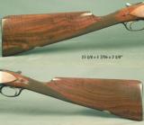 PARKER REPRO 20- SPECIAL ORDER w/ 15 1/4" LOP OVER the SKELETON BUTT- VERY NICE BASTOGNE WALNUT- 26" EJECT- STRAIGHT STOCK at 15 1/4" - 4 of 6