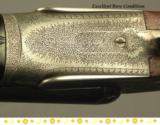 PIRLET 16 SIDELOCK EJECTOR- 1912- 30" EJECTOR CHOPPER LUMP BARRELS- SIDE CLIPS & THIRD FASTNER- 95% COVERAGE of PERIOD SCROLL ENGRAVING - 4 of 4