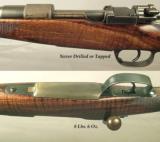 COMMERCIAL MAUSER OBERNDORF in 9.3 x 62mm- TYPE A- 27 1/2" ROUND Bbl.- SUPER TYPE A WOOD- NEVER DRILLED or TAPPED- 1928 or 1929- ALL SERIAL #' - 2 of 4