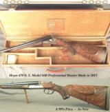 HEYM 470 N. E. MOD 88B PRO HUNTER- 26" EJECT Bbls.- OVERALL a 99% GUN- EXCELLENT WOOD- 1/4 RIB with 2 REAR SIGHTS- 10 Lbs. 2 Oz.- 14 5/8" LO - 1 of 4